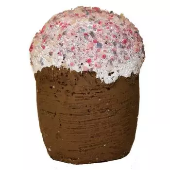 Свеча Пасхальный кулич 6 см