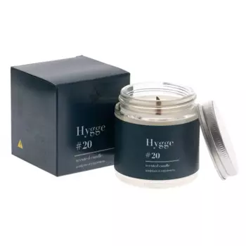 Свеча в стакане ароматизированная Hygge N20 Шафран и карамель