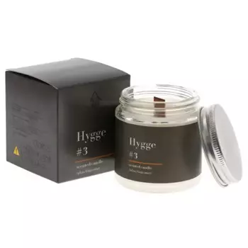 Свеча в стакане ароматизированная Hygge N3 Табак и бергамот