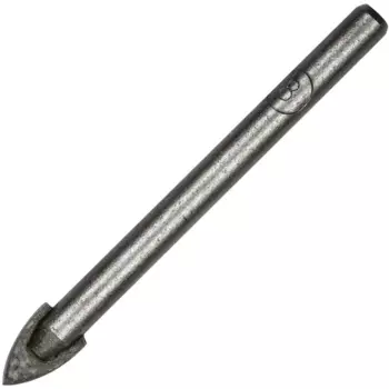 Сверло по стеклу и керамике Kranz цилиндрический хвостовик 8 мм