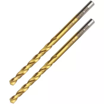 Сверло спиральное по металлу HSS-Co Hilberg CO040 4x75 мм, 2 шт.