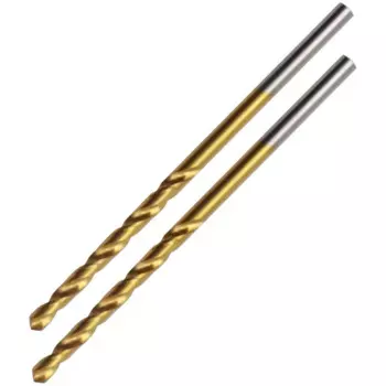 Сверло спиральное по металлу HSS-Co Hilberg CO025 2.5x57 мм, 2 шт.