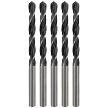 Сверло спиральное по металлу HSS Kranz KR-91-0627 9x125 мм, 5 шт.