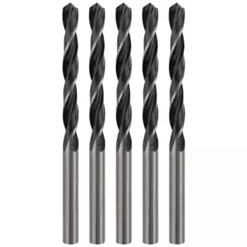 Сверло спиральное по металлу HSS Kranz KR-91-0629 10x133 мм, 5 шт.
