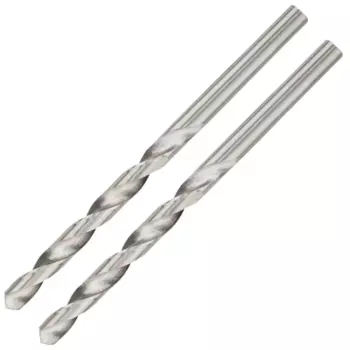 Сверло спиральное по металлу HSS Kranz KR-91-0554 2.5x57 мм, 2 шт.