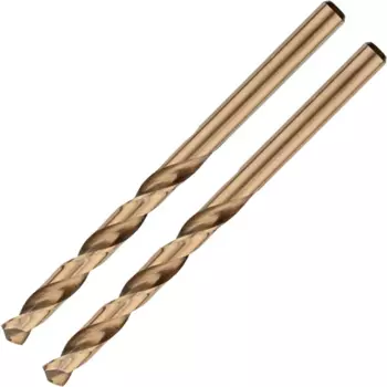 Сверло спиральное по металлу Kranz HSS-Co 3x61 мм, 2 шт.