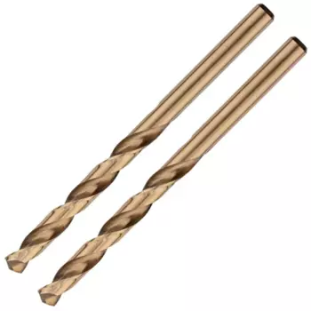 Сверло спиральное по металлу Kranz HSS-Co 3.2x65 мм, 2 шт.