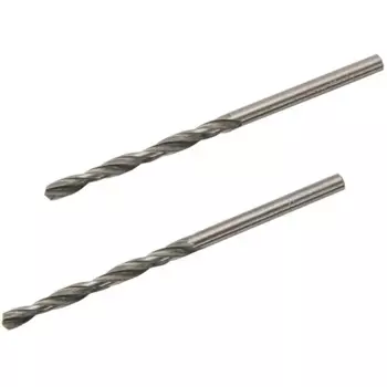 Сверло спиральное по металлу Р6М5 Волжский инструмент 3.5x70 мм, 2 шт.