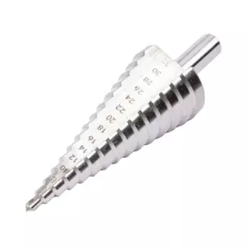 Сверло ступенчатое по металлу HSS 370106 4-32 мм