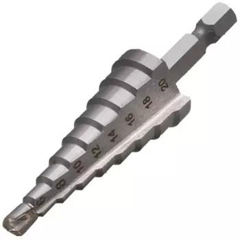 Сверло ступенчатое по металлу Вихрь 73/10/6/17 4-20x16.5 мм