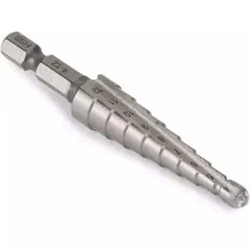 Сверло ступенчатое по металлу Vira 554001 4-12x73 мм