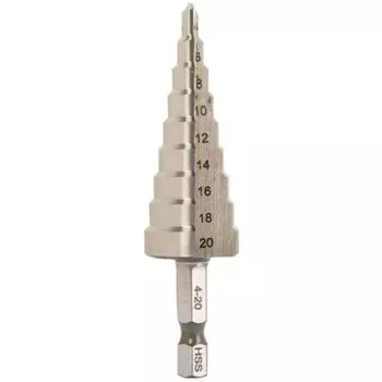Сверло ступенчатое по металлу Vira 554300 4-20x75 мм