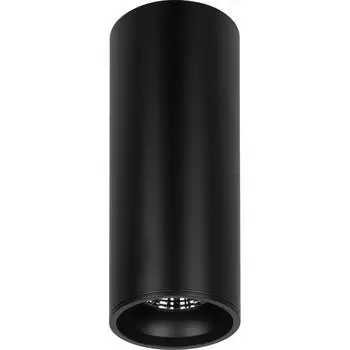 Светильник накладной светодиодный Gauss HD029 12 Вт 3000 K 79x200 мм цвет чёрный