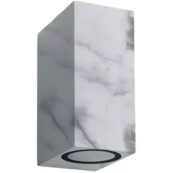 Светильник накладной уличный Uniel Куб 6 Вт IP65 цвет белый