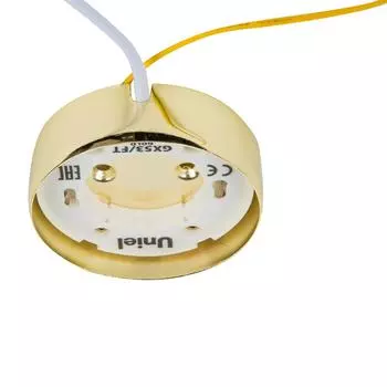 Светильник накладной Uniel GX53x16 Вт цвет золото