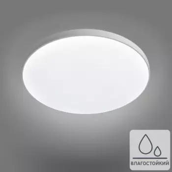 Светильник настенно-потолочный светодиодный Leek 24 Вт круг IP65 регулируемый белый свет