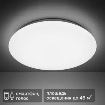 Светильник настенно-потолочный светодиодный Gauss Smart Home 46 м, регулируемый цвет света, управление со смартфона