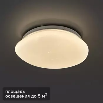 Светильник настенно-потолочный светодиодный Ritter Stone 52341 3 12 Вт 6 м белый свет цвет белый