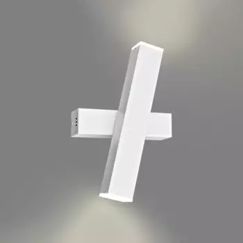 Светильник настенный бра светодиодный Inspire Nesies 800 лм нейтральный белый свет цвет белый