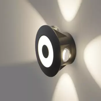 Светильник настенный светодиодный уличный Apeyron 31-07 IP54 цвет черный