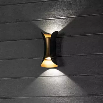 Светильник настенный светодиодный уличный Duwi «Nuovo» 24787 0 IP54 цвет черный