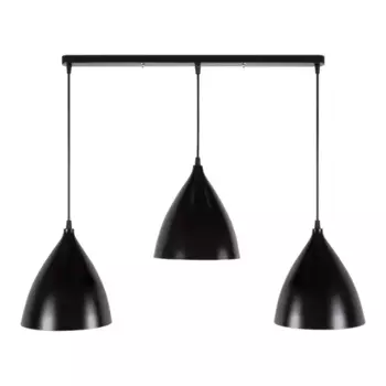 Светильник подвесной 21 Век-свет 2021/3 220-240В 3 лампы черный