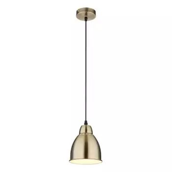 Светильник подвесной Braccio 1 лампа 60 Вт 3 м цвет бронза