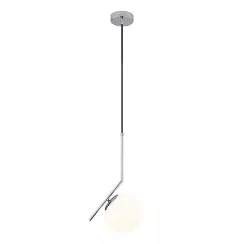 Светильник подвесной Eurosvet Frost 50152/1, 1 лампа, 4 м², цвет хром