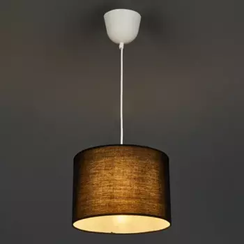 Светильник подвесной Inspire Sitia D28 1 лампа 2.3 м цвет черный