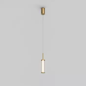 Светильник подвесной Stark 50386 1 м теплый белый свет цвет латунь