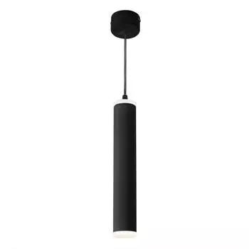Светильник подвесной светодиодный Elektrostandard DLR035 4 м² нейтральный белый свет цвет чёрный матовый