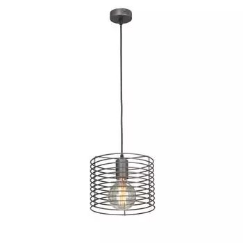 Светильник подвесной Vakero 1xE27x60 Вт, цвет серый