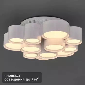 Светильник потолочный светодиодный Freya FR6043CL-L30W 6.5 м теплый белый свет цвет белый