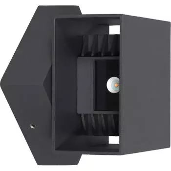 Светильник светодиодный фасадный Techno 1607 6 Вт цвет чёрный