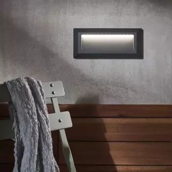 Светильник уличный настенный Inspire Warren 45 Вт IP44 цвет серый