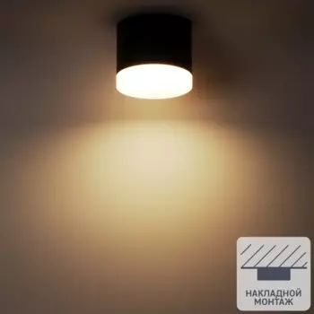 Светильник точечный накладной Ritter Arton 59947 0 GX53 цвет черный