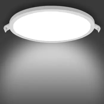 Светильник точечный светодиодный встраиваемый Apeyron 06-22 под отверстие 155 мм, 12 м, нейтральный белый свет, цвет белый