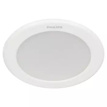 Светильник точечный светодиодный встраиваемый Philips LED6 под отверстие 90 мм 1 м нейтральный белый свет, цвет белый