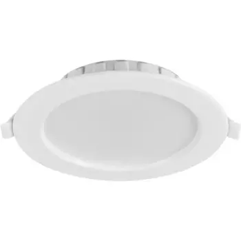 Светильник точечный светодиодный встраиваемый Wolta DLUS под отверстие 90 мм 2 м цвет света нейтральный белый цвет белый