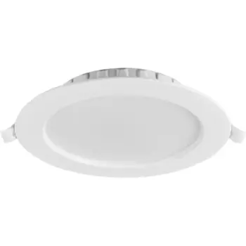 Светильник точечный светодиодный встраиваемый Wolta DLUS под отверстие 110 мм 3 м цвет света нейтральный белый цвет белый