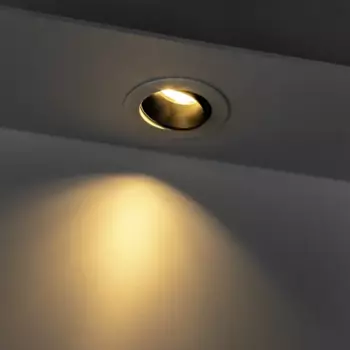 Светильник точечный встраиваемый Ritter Artin 51429 9 GU5.3 под отверстие 75 мм цвет черный