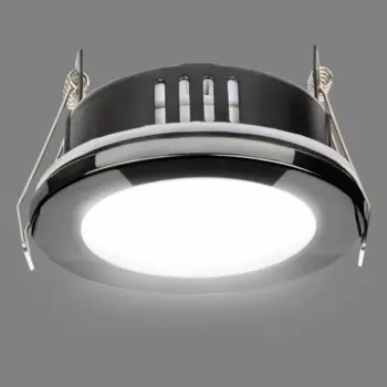 Светильник точечный встраиваемый влагозащищенный TDM Electric SQ0359-0114 под отверстие 80 мм 4 м цвет черный