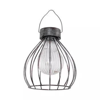 Светильник уличный на солнечных батареях цвет прозрачный