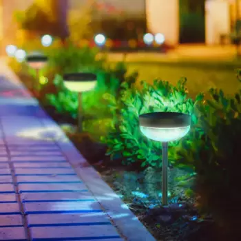 Светильник в грунт Kreaforta Volkmar на солнечных батареях 47 см