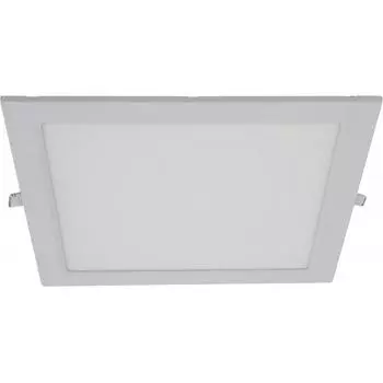 Светильник встраиваемый светодиодный квадрат 18 Вт белый свет