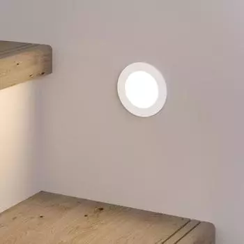 Светильник встраиваемый светодиодный уличный 1108 3 Вт IP65 цвет белый