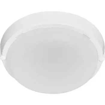 Светильник ЖКХ светодиодный Онлайт 90 337 12 Вт IP65 круг цвет белый, накладной