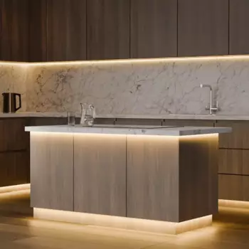 Светодиодная лента для контурной подсветки SMD 3528 60 диод/5 Вт/м 24 В 8 мм IP20 3 м теплый белый свет