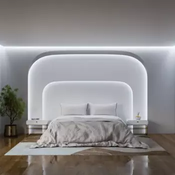 Светодиодная лента для контурной подсветки SMD 3528 60 диод/5 Вт/м 24 В 8 мм IP20 2 м холодный белый свет