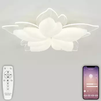 Светодиодная люстра EFFECT M 160W с пультом управления